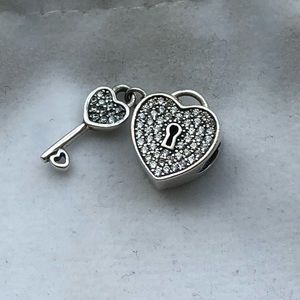Pandora Lock of Love Charm